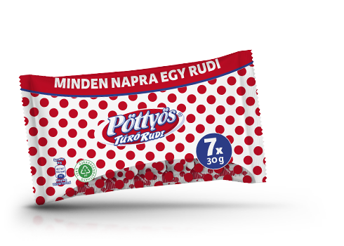 Pöttyös Túró Rudi, natúr 7x30g